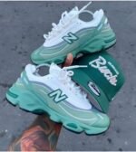 New Balance 1000 Sneakers – Mallard Green Heritage Style
