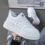 White Chunky Sneakers – Bold Comfort