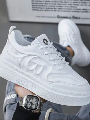 White Chunky Sneakers – Bold Comfort