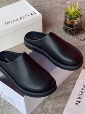 J.W. Anderson Black Platform Clogs