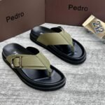 Pedro Buckle Thong Green – Refined