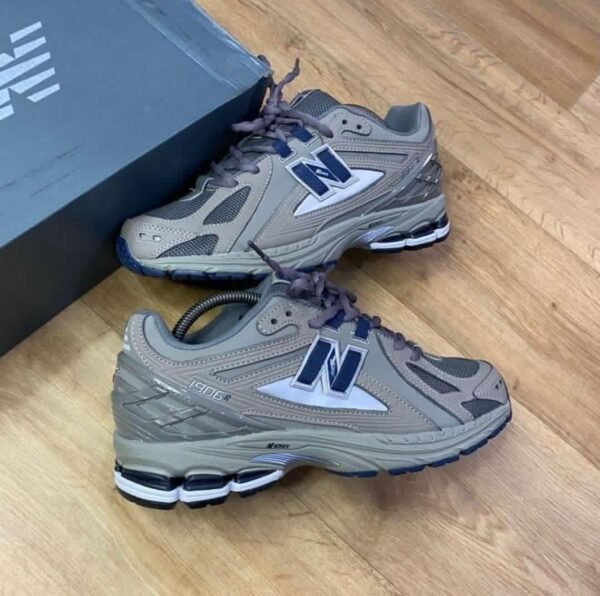 New Balance 990R Grey/Blue Running Shoes for Men | Tconcorde