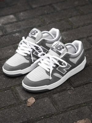 New Balance 480 Grey and White Sneakers for Men | Tconcorde