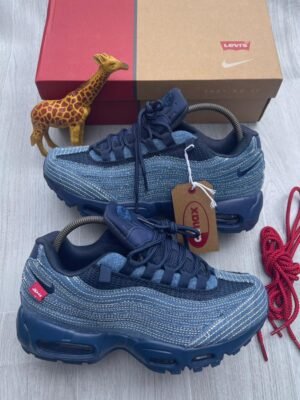 Premium Nike Air Max Denim Blue Sneakers for Men - Limited Stock | Tconcorde