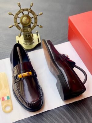 Premium Dark Brown Leather Loafers for Men | Tconcorde