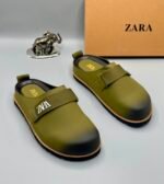 Olive Green Strap Shoes for Men | Tconcorde