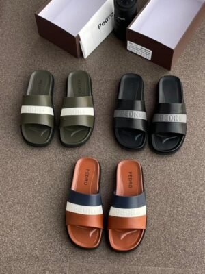 Pedro Brand Colorful Two-Strap Slides for Men and Women | Tconcorde